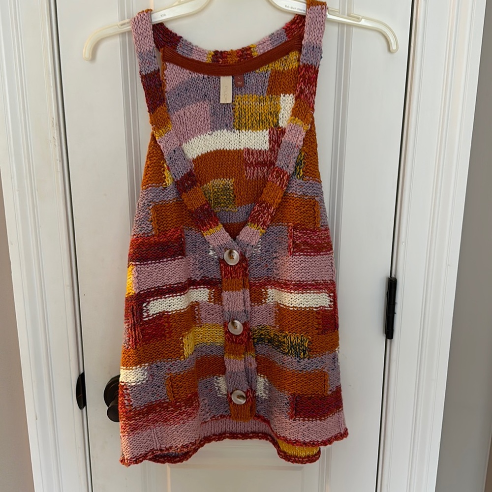 Anthropologie - Pilcro knit vest. Size L